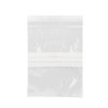 SACS DE PRELEVEMENT FERMETURE PRESSION ZIP LOCK 160X220MM 2000 PIECES dans EMBALLAGE EN PLASTIQUE