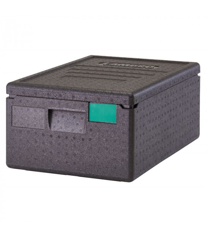 GOBOX A CHARGEMENT PAR LE HAUT 1 GN1/1 PROF 10CM ET 1 GN1/1 PROF 6.5CM- NOIR dans BOX ISOTHERMES