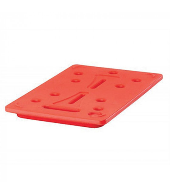 PLAQUE CHAUDE GN1/1 - ROUGE CAMBRO dans BOX ISOTHERMES