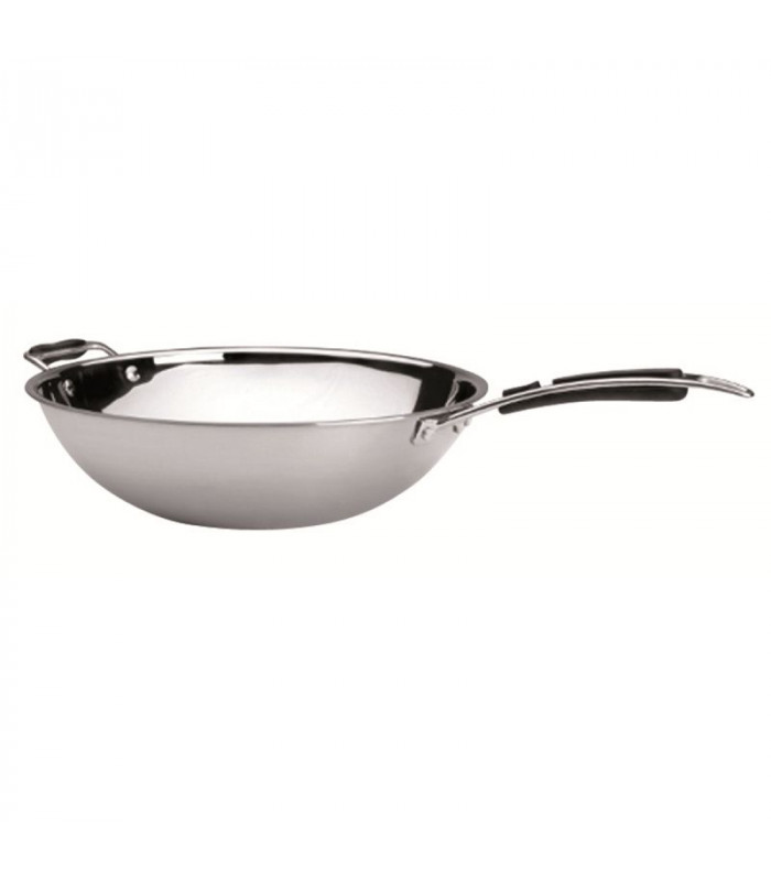 WOK POUR INDUCTION TRI-METAL Ø36CM 5.5LT LACOR dans WOK