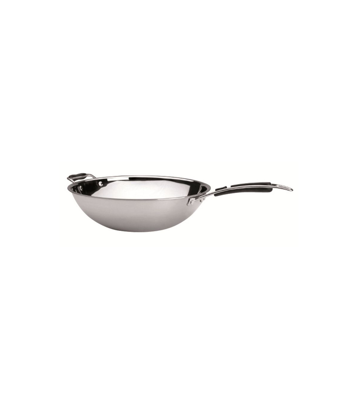 WOK POUR INDUCTION TRI-METAL Ø36CM 5.5LT LACOR dans WOK