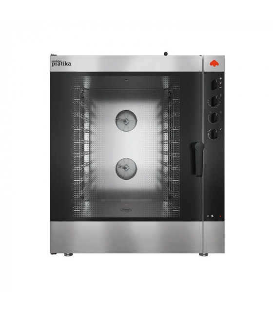 FOUR MIXTE 10 NIVEAUX FERRAGE GAUCHE GN1/1 + 600X400 PRATIKA MODULAR dans FOUR CONVECTION