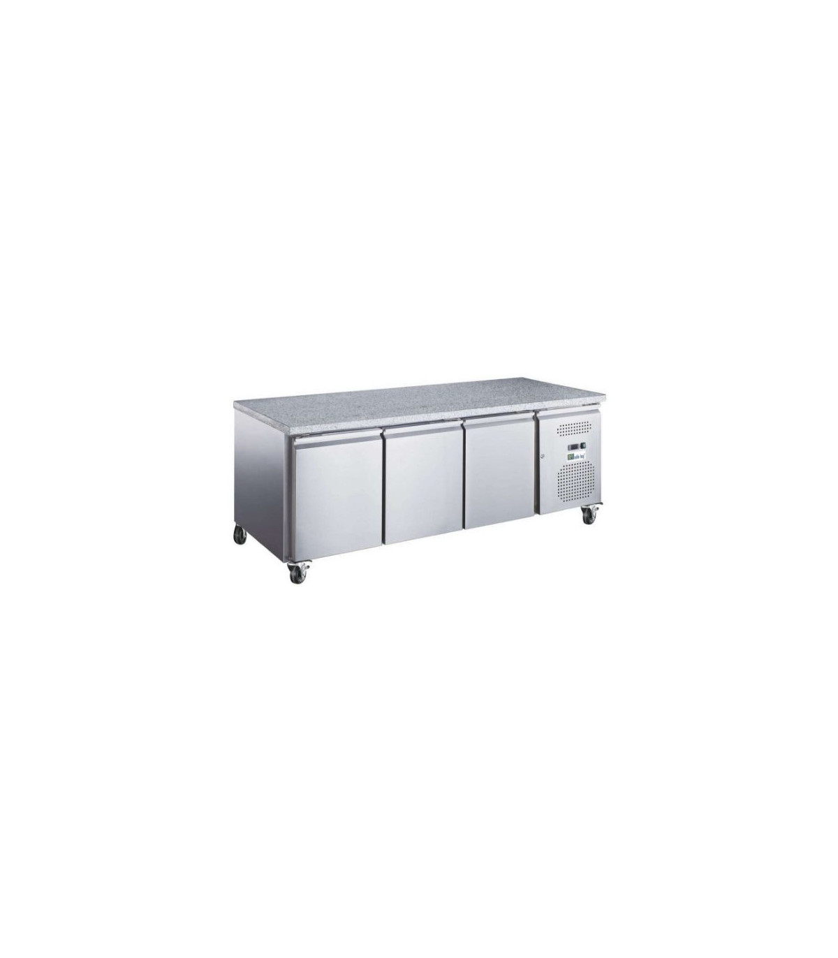 TABLE REFRIGEREE POSITIVE 3 PORTES 600X400 TOP GRANIT AMATIS dans TABLES REFRIGEREES