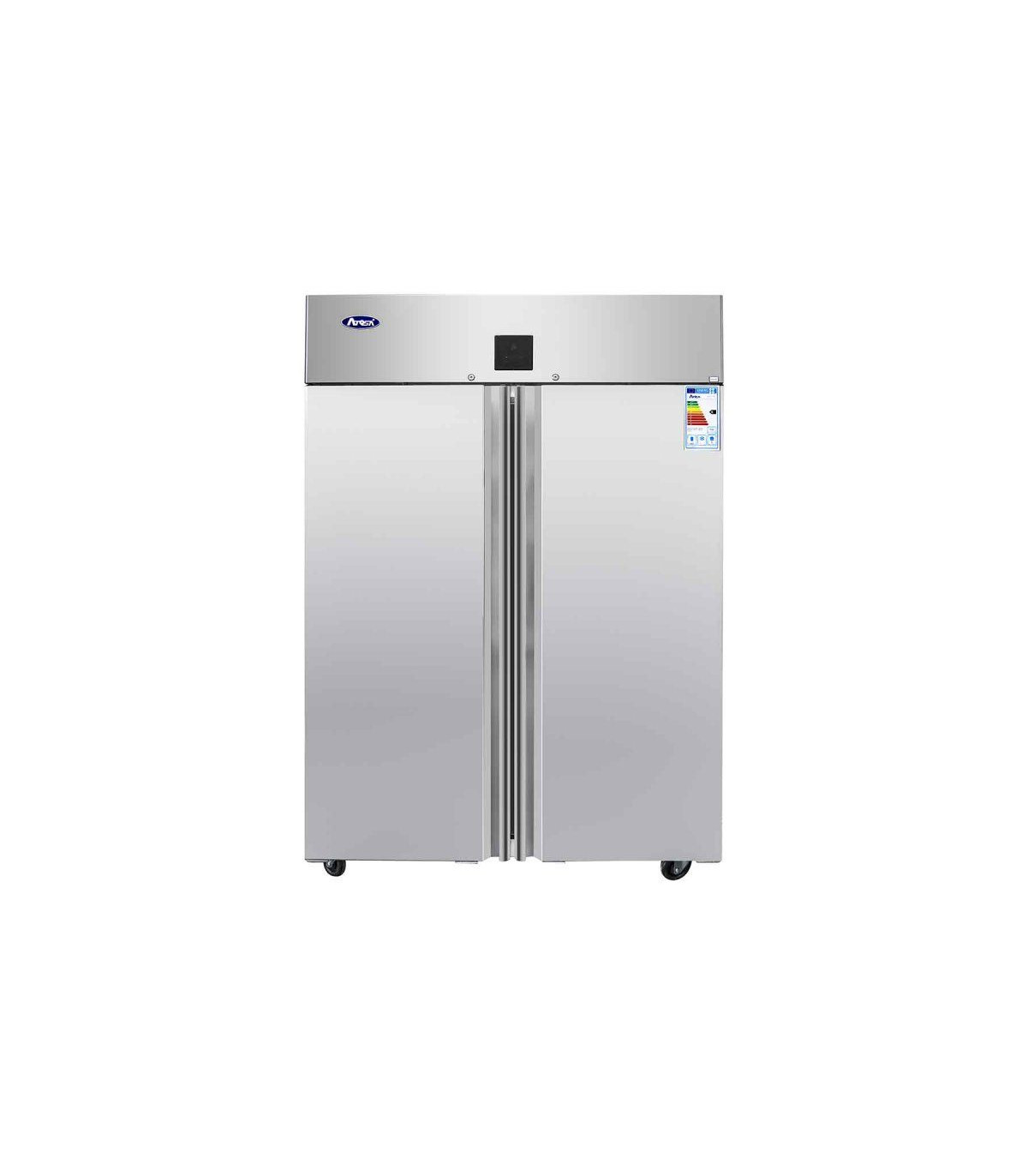 ARMOIRE REFRIGEREE POSITIVE 2 PORTES 1GN2/1 AMATIS dans FRIGOS INOX