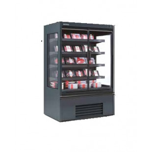 VITRINE MURALE REFRIGEREE AVEC PORTES BATTANTES 1250MM dans VITRINES MURALE