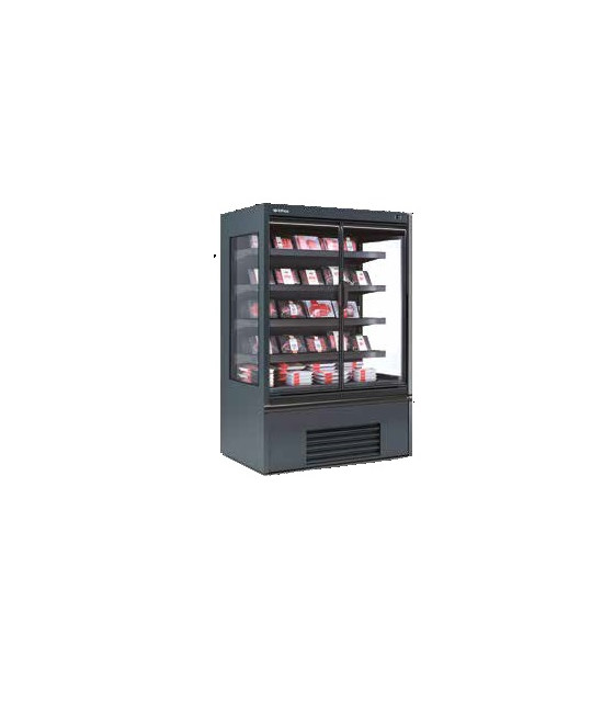 VITRINE MURALE REFRIGEREE AVEC PORTES BATTANTES 1250MM dans VITRINES MURALE