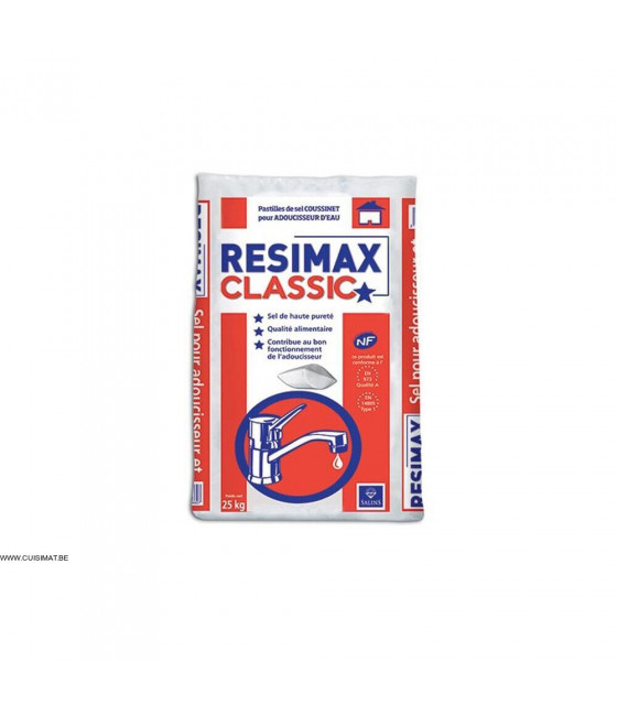 SEL RESIMAX SEL REGENERANT SAC 25KG GAFIC dans LAVE VAISSELLE