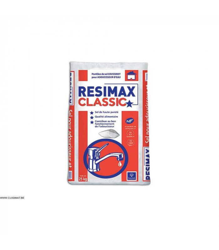 SEL RESIMAX SEL REGENERANT SAC 25KG GAFIC dans LAVE VAISSELLE