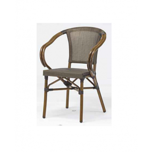 FAUTEUIL ROTIN MOKA / BOIS AMOBIS dans CHAISES