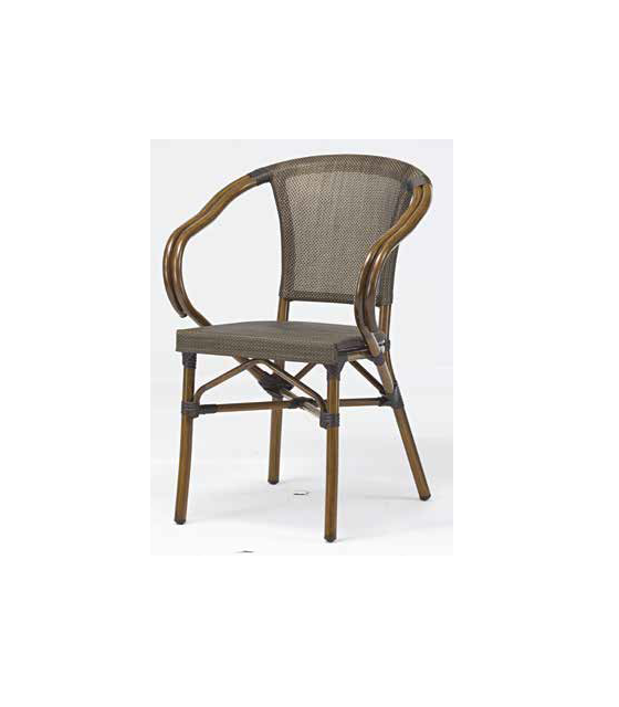 FAUTEUIL ROTIN MOKA / BOIS AMOBIS dans CHAISES