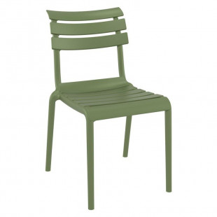 CHAISE HELEN VERT OLIVE dans CHAISES