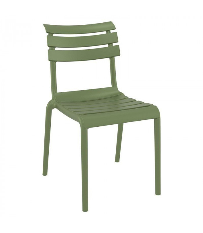 CHAISE HELEN VERT OLIVE dans CHAISES