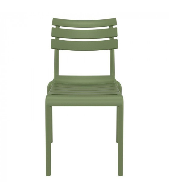 CHAISE HELEN VERT OLIVE dans CHAISES