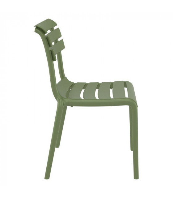 CHAISE HELEN VERT OLIVE dans CHAISES