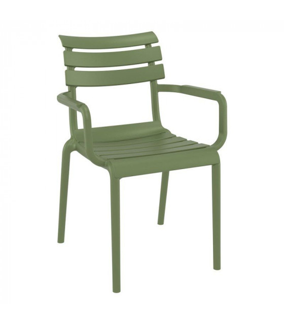 FAUTEUIL PARIS VERT OLIVE dans FAUTEUIL