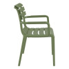 FAUTEUIL PARIS VERT OLIVE dans FAUTEUIL