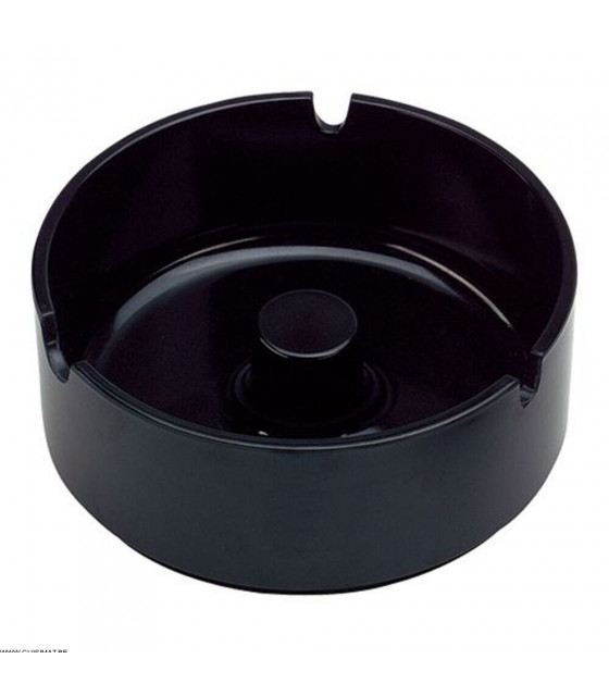 CENDRIER MELAMINE Ø100MM NOIR dans CENDRIERS