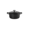 COCOTTE RONDE Ø18CM NOIR MAT LE CREUSET dans COCOTTES