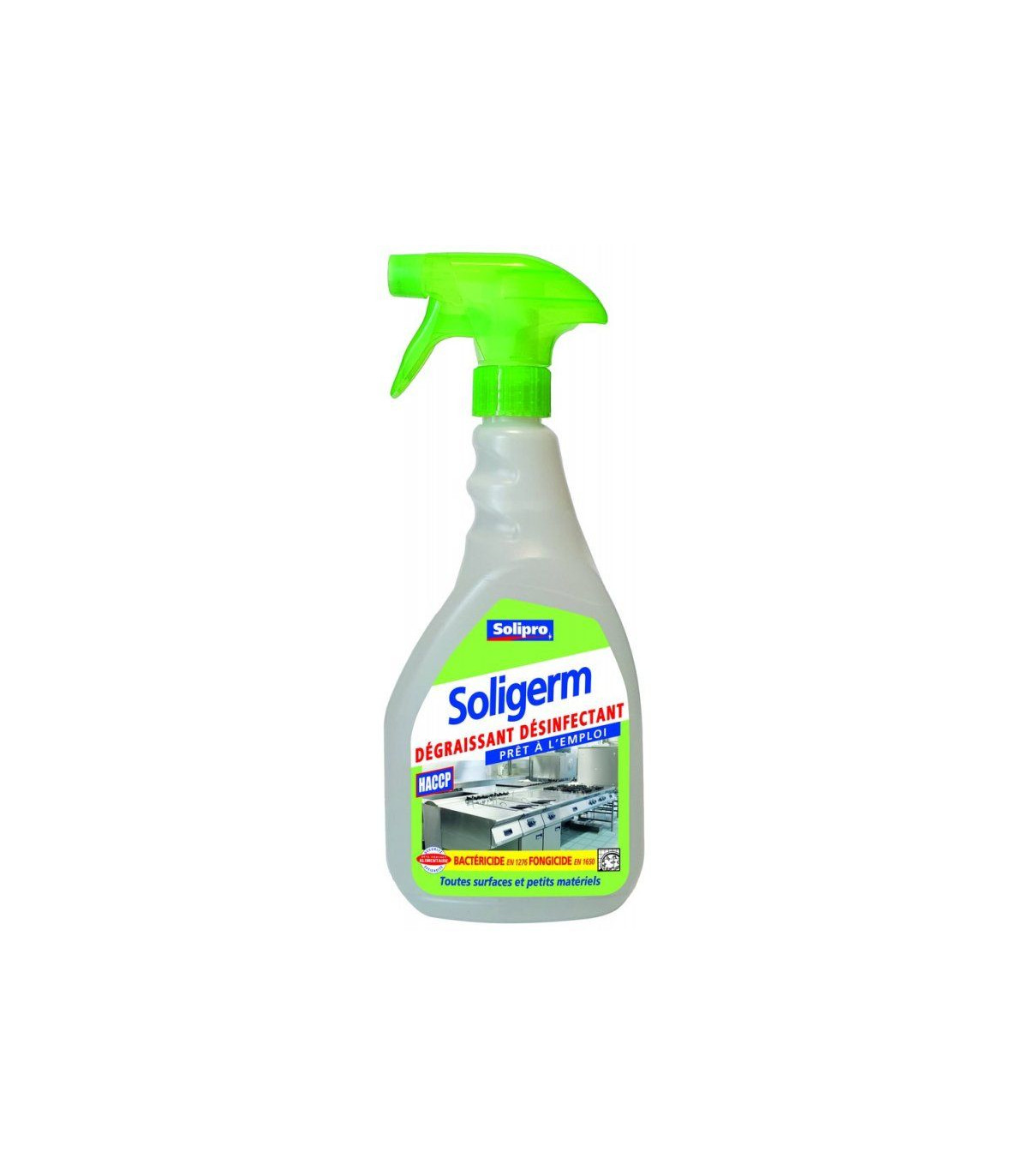 DEGRAISSANT DESINFECTANT 750ML SOLIGERM SOLIPRO dans DEGRAISSANT