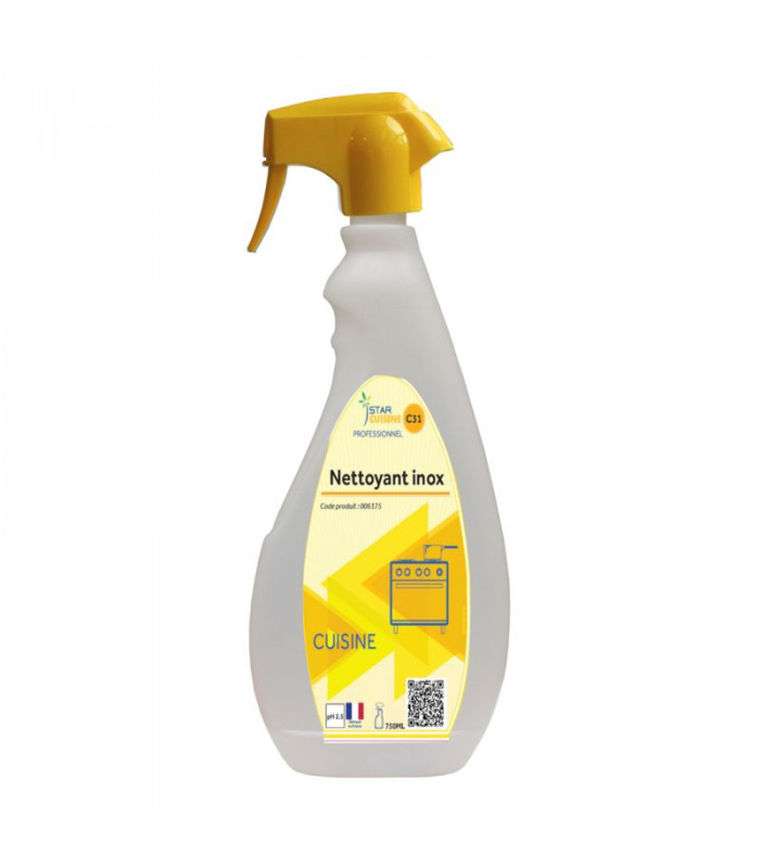 STAR CUISINE NETTOYANT INOX VAPO 750ML STAR CUISINE dans DETERGENT