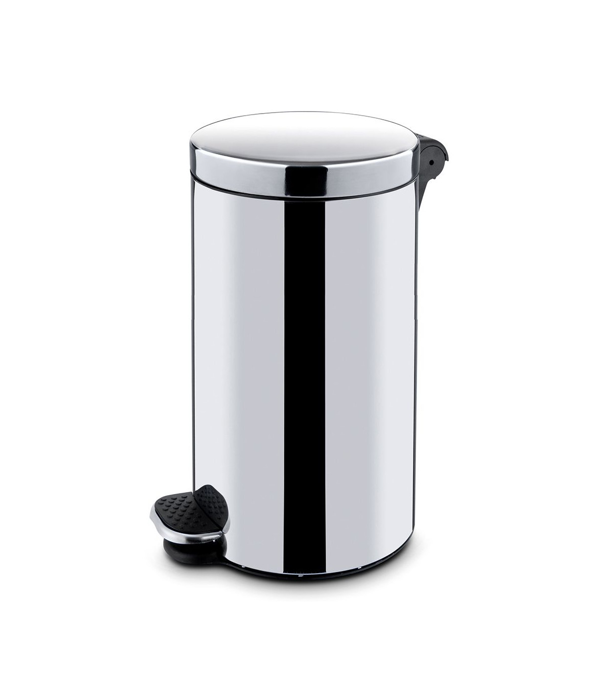 POUBELLE PEDALE METAL 3LT INOX CUISIMAT dans POUBELLES