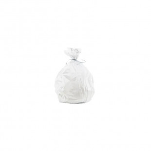 SAC POUBELLE HAUTE DENSITE 5LT BLANC 10 MICRONS 33.5X35CM 1000 PIECES dans SAC POUBELLE