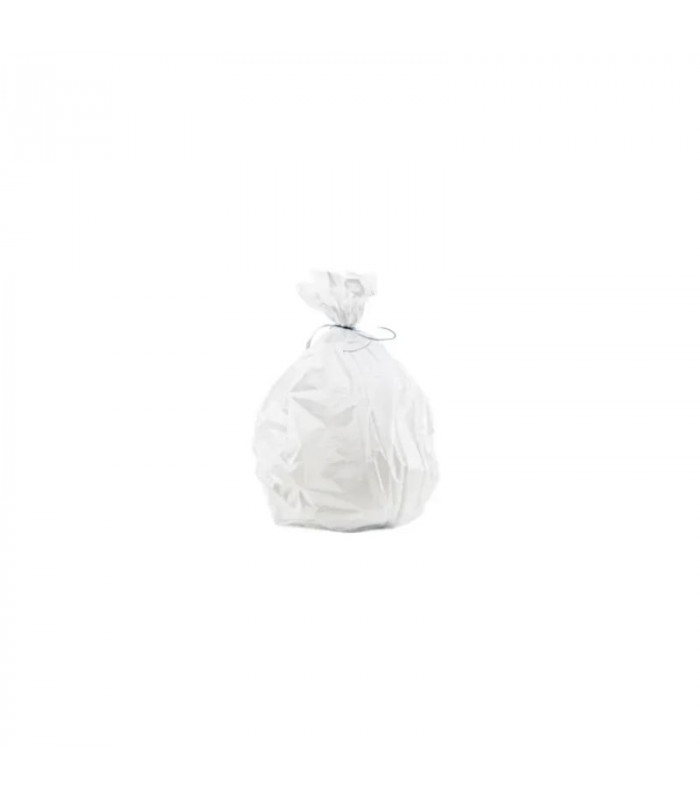 SAC POUBELLE HAUTE DENSITE 5LT BLANC 10 MICRONS 33.5X35CM 1000 PIECES dans SAC POUBELLE