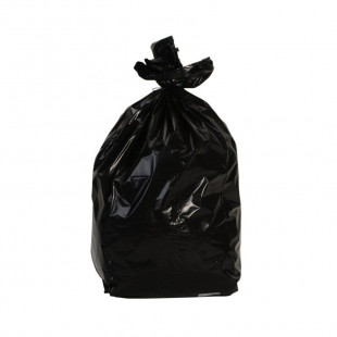 SAC POUBELLE BASSE DENSITE 30LT NOIR 25 MICRONS 50X65CM 500 PIECES dans SAC POUBELLE