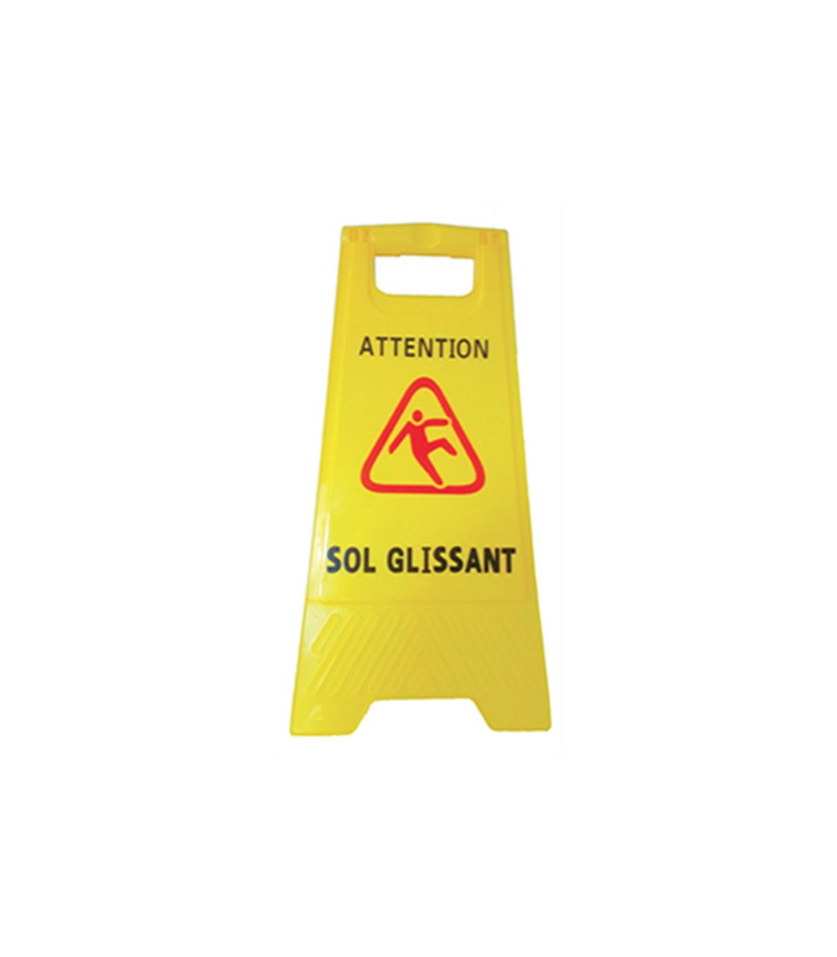 PANNEAU DE SIGNALISATION - SOL GLISSANT 30X20X62CM dans SIGNALISATION