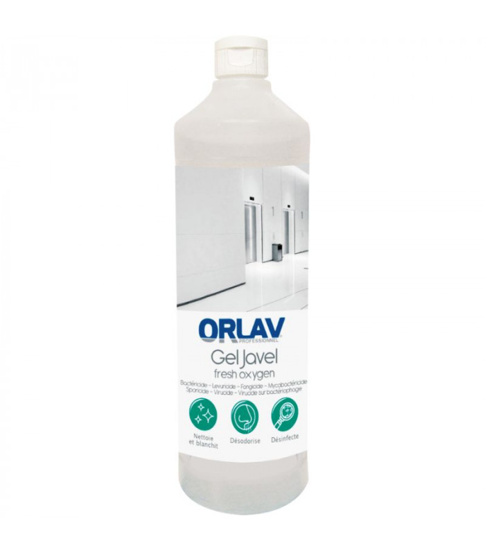 GEL JAVEL FRESH OXGEN 1LT ORLAV dans DETERGENT