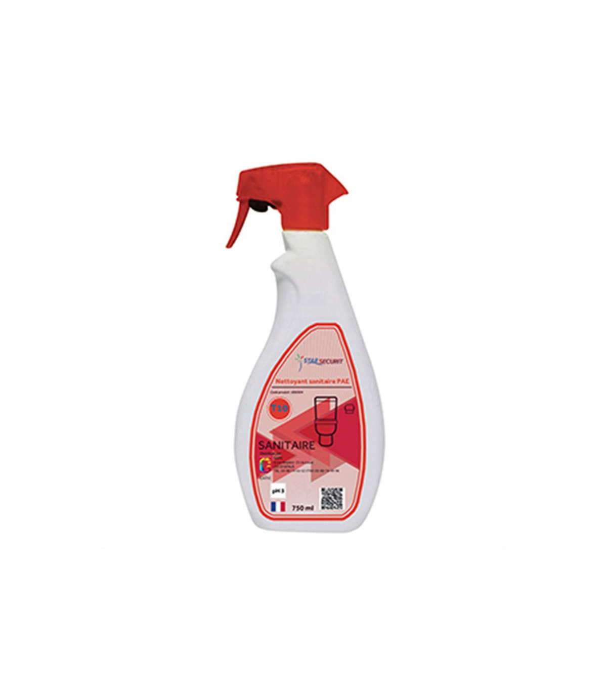 NETTOYANT SANITAIRE PAE VAPO 750ML STAR SECURIT dans SANITAIRE