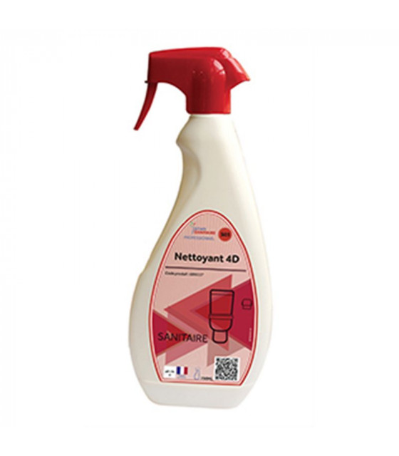 NETTOYANT 4D DETARTRANT DESODORISANT DESINFECTANT DEGRAISSANT 750ML STAR SANIT dans SANITAIRE