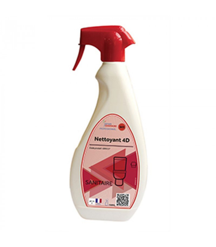 NETTOYANT 4D DETARTRANT DESODORISANT DESINFECTANT DEGRAISSANT 750ML STAR SANIT dans SANITAIRE