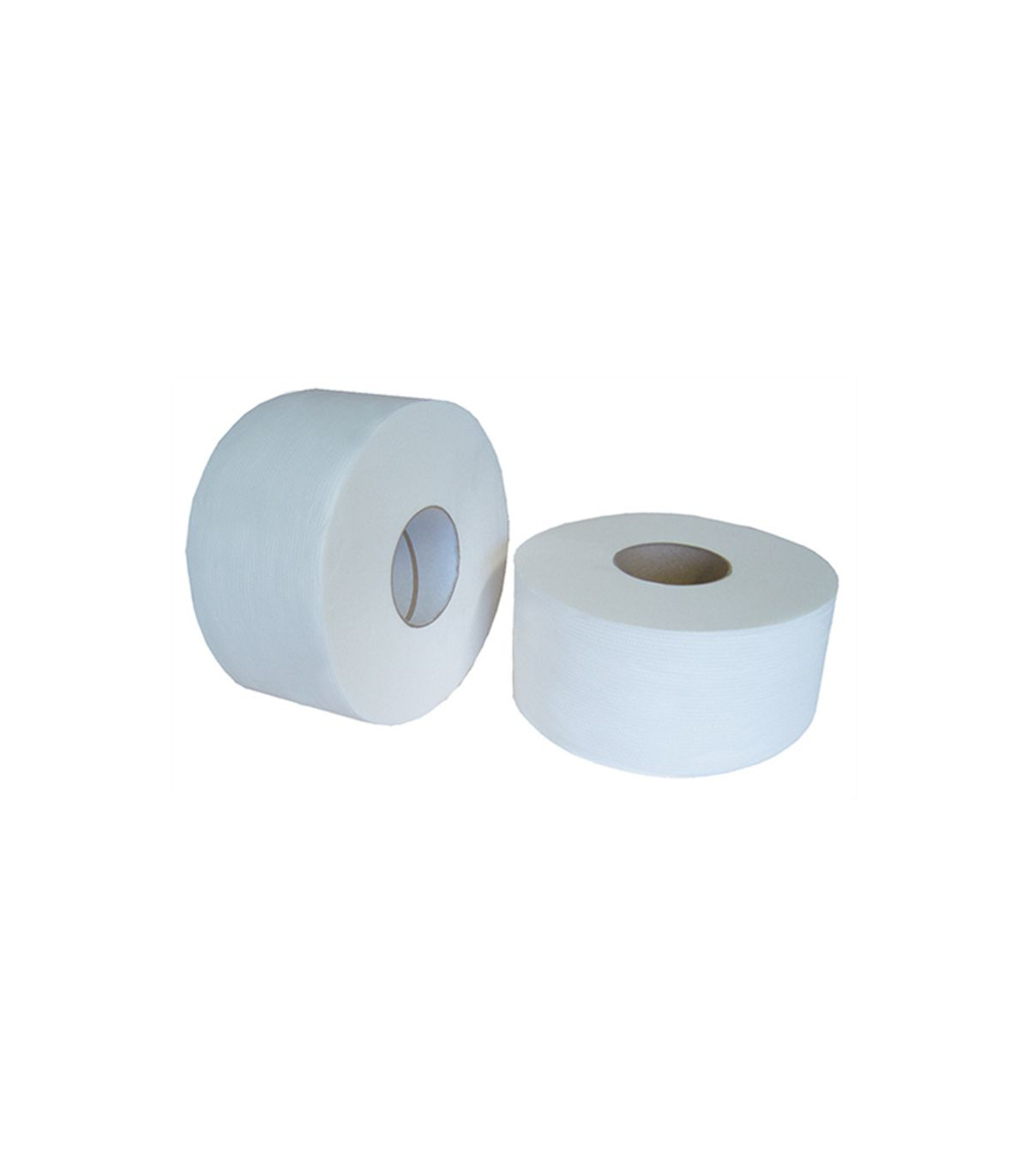 PAPIER TOILETTE MINI JUMBO 2 PLIS GAUFRES 12 ROULEAUX dans RECHARGE PAPIER