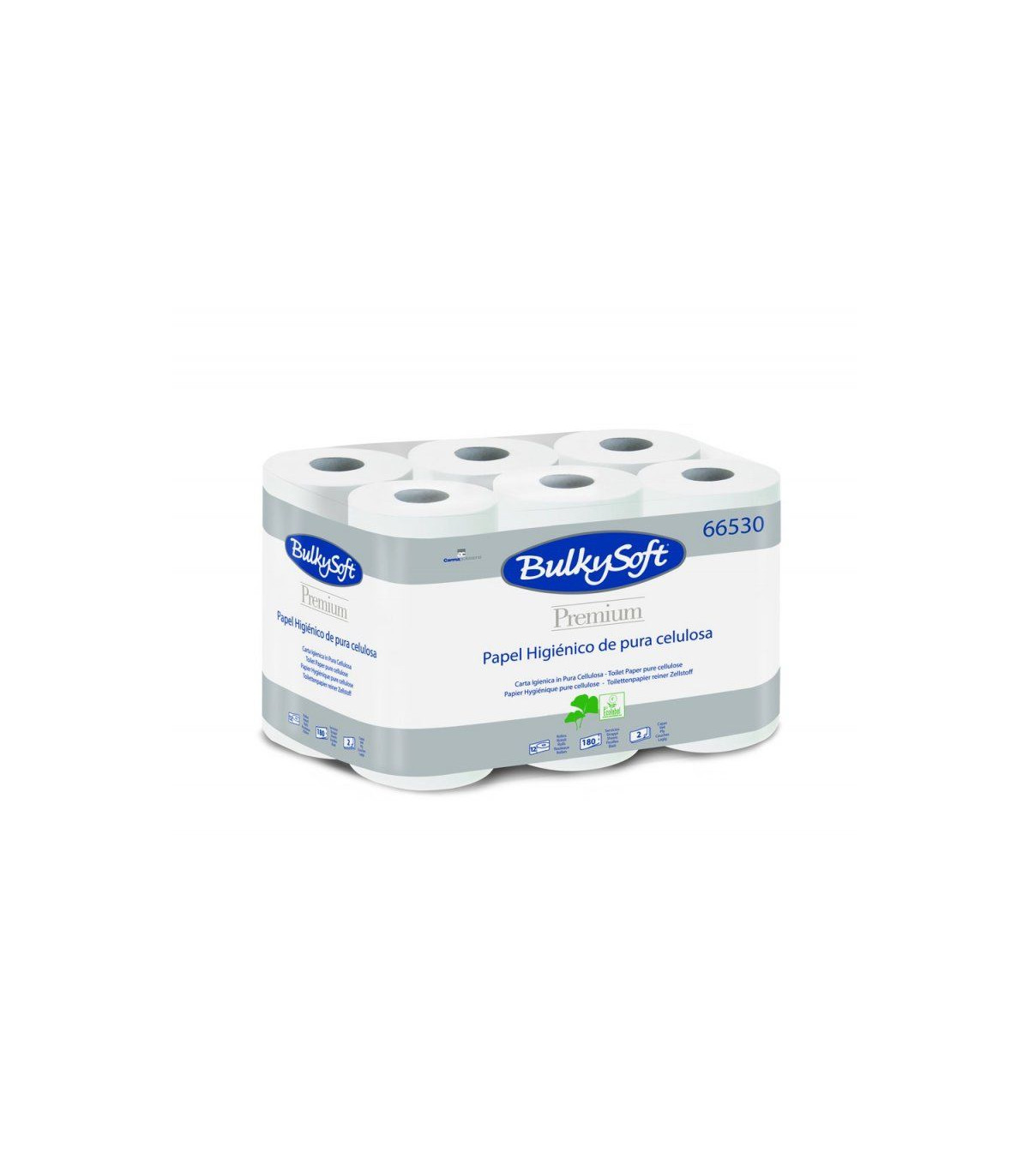 PAPIER TOILETTE 180 FORMATS 2 PLIS - 96 ROULEAUX dans RECHARGE PAPIER