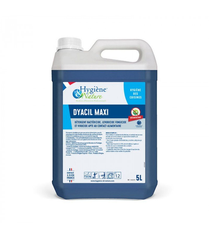 DETERGENT DESINFECTANT DYACIL MAXI 5LT dans DETERGENT