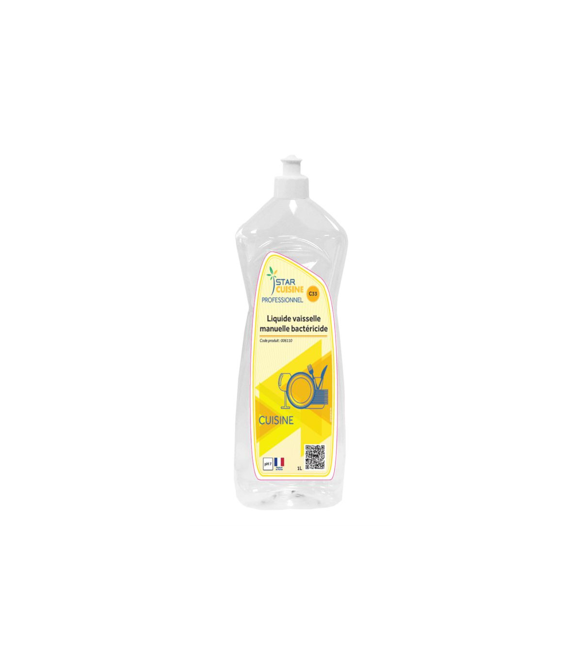 LIQUIDE PLONGE MANUELLE 1LT VITAL CUISINE dans DETERGENT