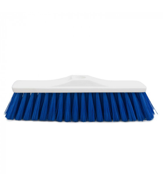 BALAI DROIT 29CM MI-DUR BLEU dans BROSSE