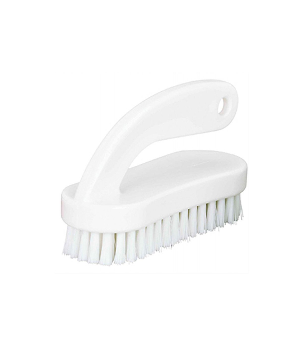 BROSSE A ONGLE AVEC POIGNEE BLANC dans BROSSE