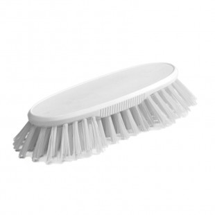 BROSSE A MAIN BLANC 21CM dans BROSSE A RECURER