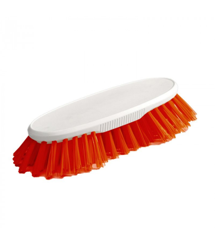 BROSSE A MAIN ROUGE 21CM dans BROSSE A RECURER