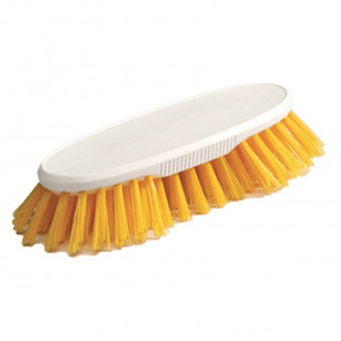 BROSSE A MAIN JAUNE 21CM dans BROSSE A RECURER