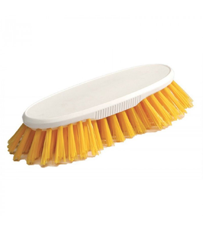 BROSSE A MAIN JAUNE 21CM dans BROSSE A RECURER