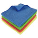 LAVETTE MICROFIBRE ECOLINE 32X36CM VERTE 5 PIECES