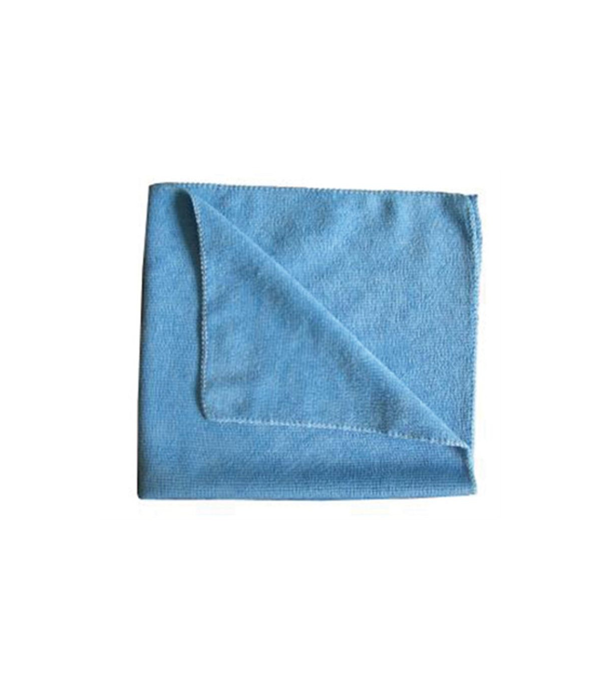 CARRE MICROFIBRE BLEU 40X40CM dans CHIFFON