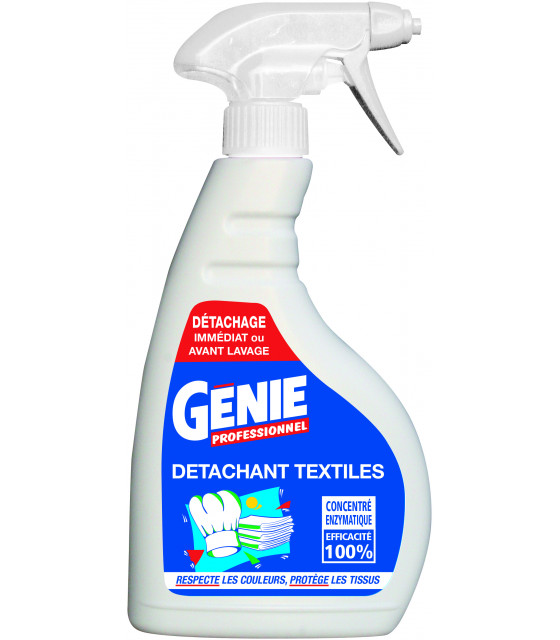 GENIE DETACHANT TEXTILES 500ML SOLIPRO dans LESSIVE