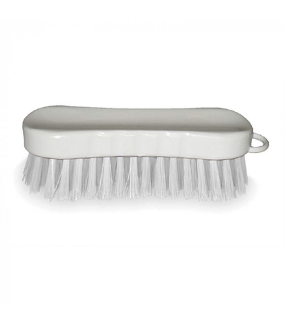 BROSSE A MAIN BLANC 20CM dans BROSSE