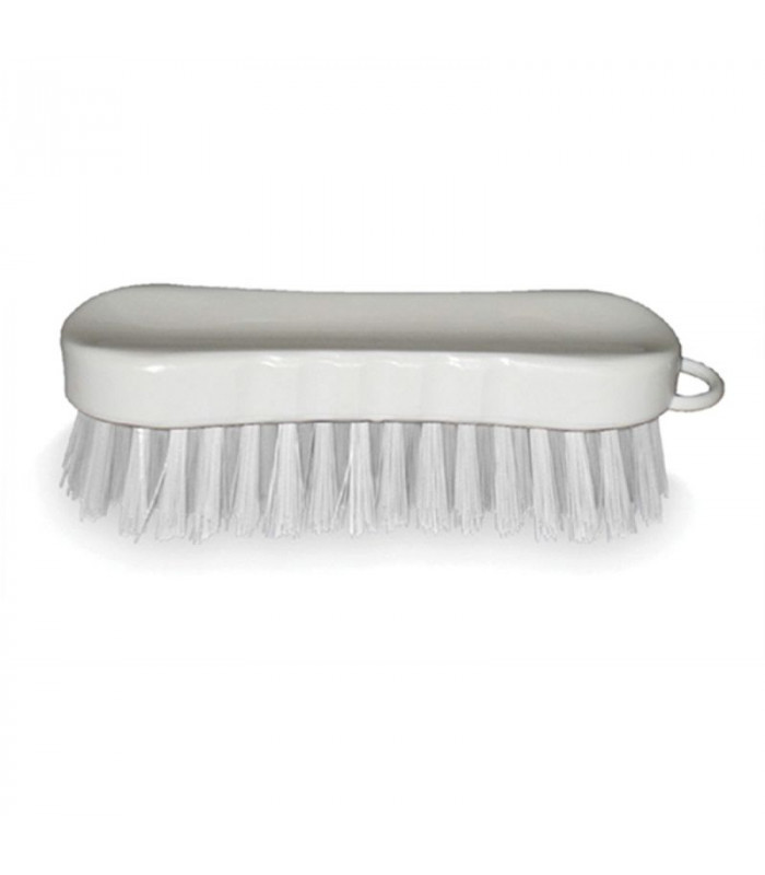 BROSSE A MAIN BLANC 20CM dans BROSSE