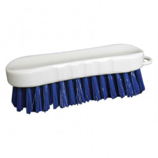 BROSSE A MAIN BLEU 20CM dans BROSSE