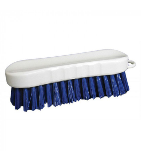 BROSSE A MAIN BLEU 20CM dans BROSSE